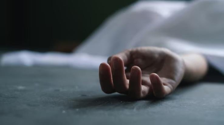 Bilaspur_Railway_company's_tipper_falls_into_Sutlej_tipper_driver_dies