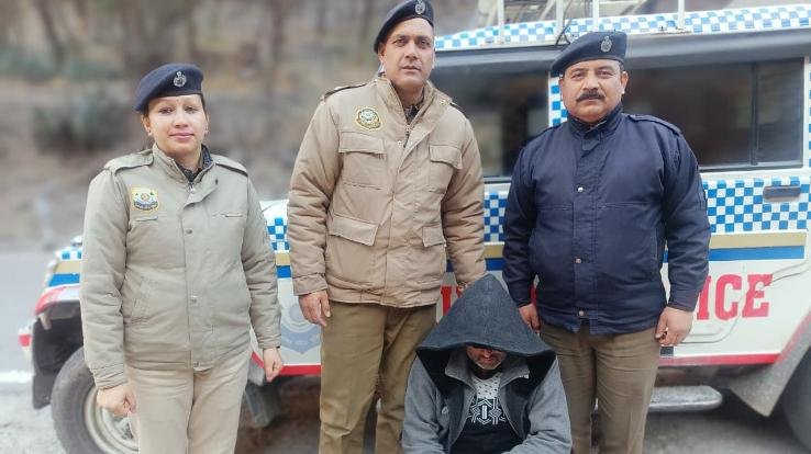 Shimla Police achieves major success! Drug smuggler Vijay alias David arrested