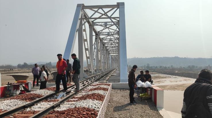 Himachal: Chakki railway bridge on narrow gauge line ready, built at a cost of Rs 70 crore