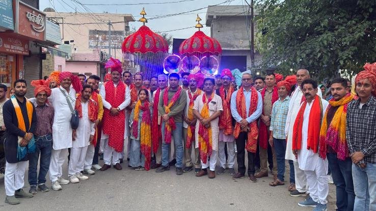 Ram Navami festival concluded with reverence and devotion in Indora, MLA Malendra Rajan was the chief guest.