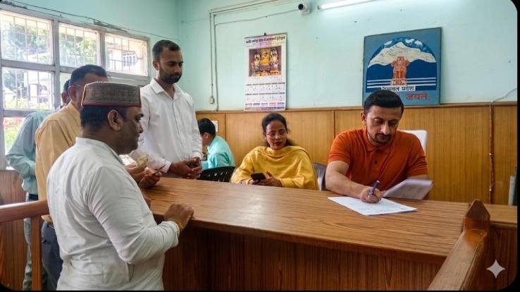  Dehra: Nomination from Ward-2's Brajeshwar Saki ground, raised important development issues