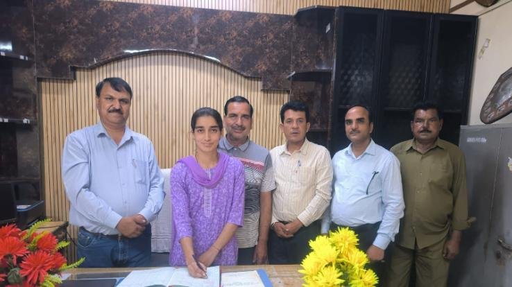 Sakshi will teach right where she studied