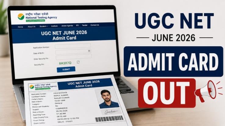 UGC NET 2026: Admit card released; exam to be held from June 22 to 30; check the complete download process here.