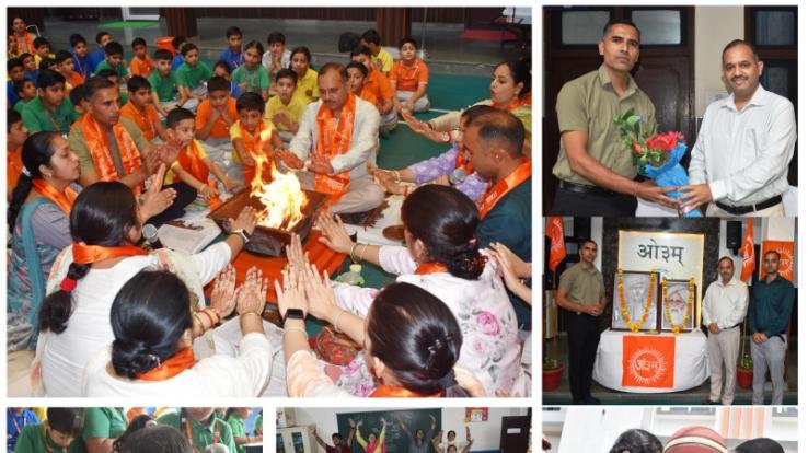 Kangra: Three-day summer camp inaugurated at DAV School, Bharoli Nadaun.