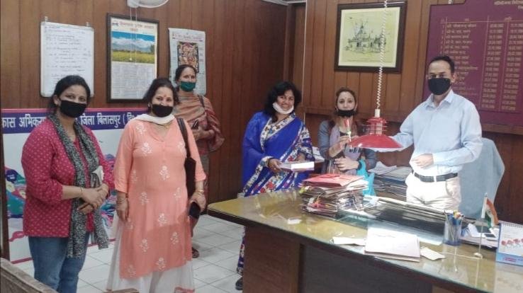 लाडली फाउंडेशन ने एडीएम विनय कुमार को किया समानित