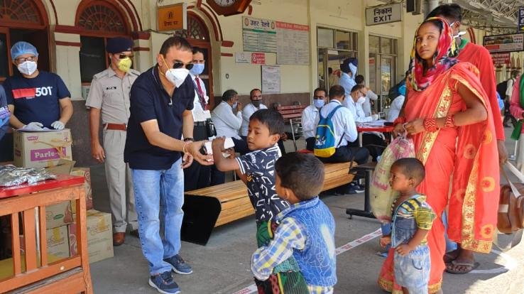 कालका से उत्तर प्रदेश रवाना किए 674 लोग 