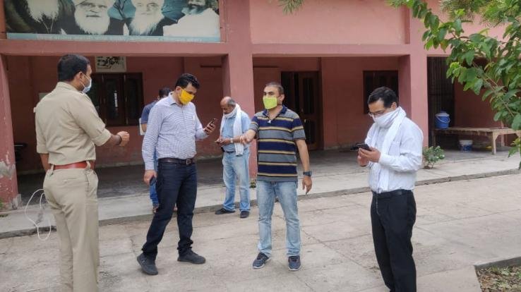 अतिरिक्त उपायुक्त ने बीबीएन क्षेत्र के क्वारंटाइन केंद्रों का किया निरीक्षण