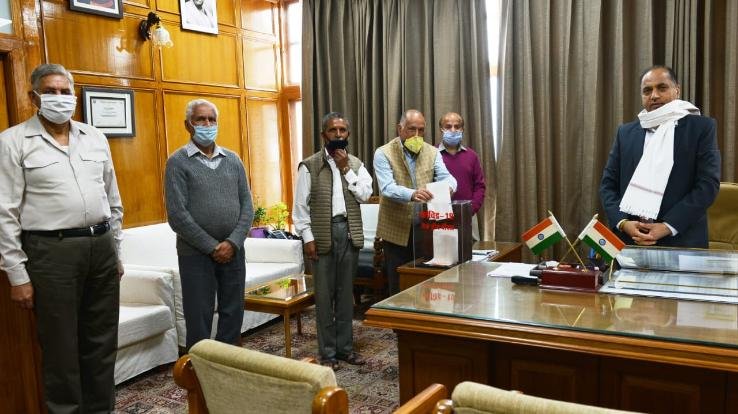 कोविड-19 स्टेट डिजास्टर रिस्पाॅंस फंड में किया अंशदान