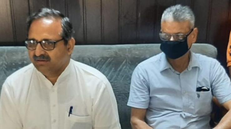 भाजपा का कांग्रेस नेताओं पर पलटवार, कहा अपने गिरेबान में झांक कर देखें कांग्रेसी नेता