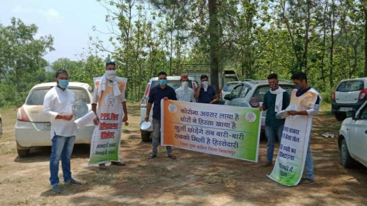 हिमाचल में भाजपा सरकार भ्रष्टाचार के दलदल में पैर से लेकर सिर तक डूबी : सुधीर कुमार सुमन