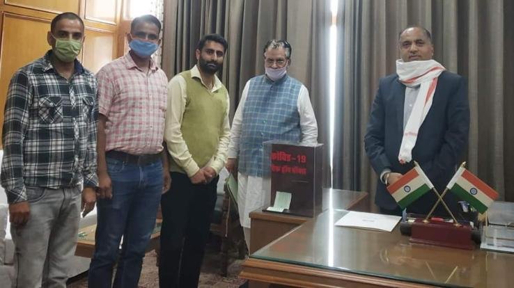 राजकीय कॉलेज सेल्फ फाइनेंसिग एसोसिएशन ने मुख्यमंत्री राहत कोष में किया अंशदान