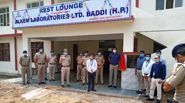 पुलिस थाना बद्दी में विश्राम कक्ष का शुभारम्भ 