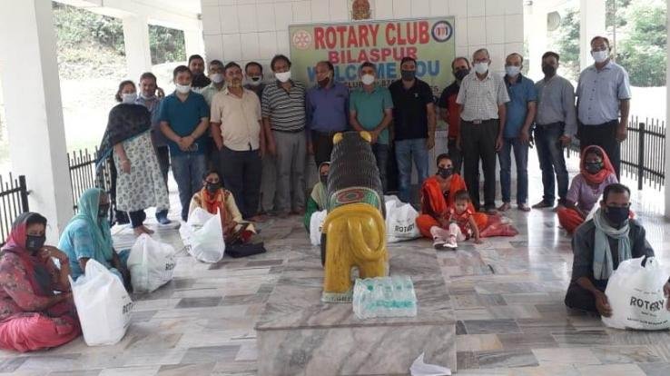 रोटरी क्लब बिलासपुर के नव नियुक्त प्रधान टीसी सैणी ने सम्भाला कार्यभार