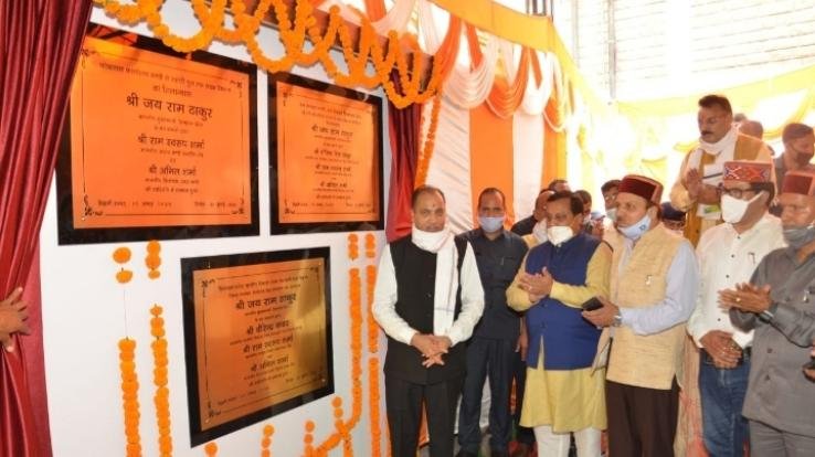 मुख्यमंत्री ने 5.61 करोड़ रुपये की परियोजनाओं का किया लोकार्पण और शिलान्यास