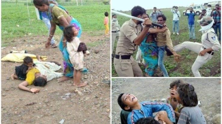 मध्य्प्रदेश में दलित किसानों से मारपीट का वीडियो वायरल, राहुल गाँधी ने ट्विटर पर किया शेयर   
