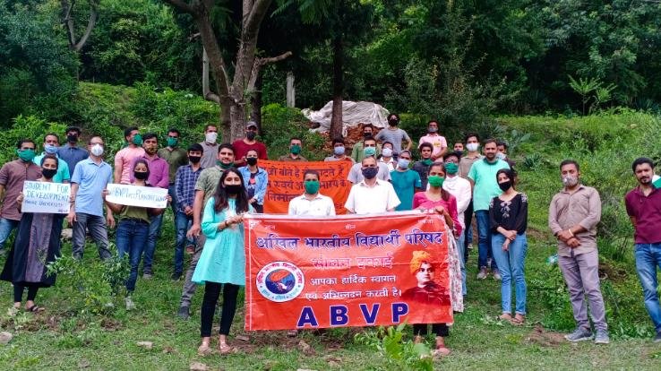 वृक्षारोपण अभियान के तहत ABVP ने 50 हज़ार वृक्ष रोपने का निर्णय लिया : उमेश शर्मा
