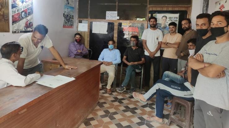 हेमराज गौतम बने युवा ग्राम सुधार समिति देयोठी के प्रधान 