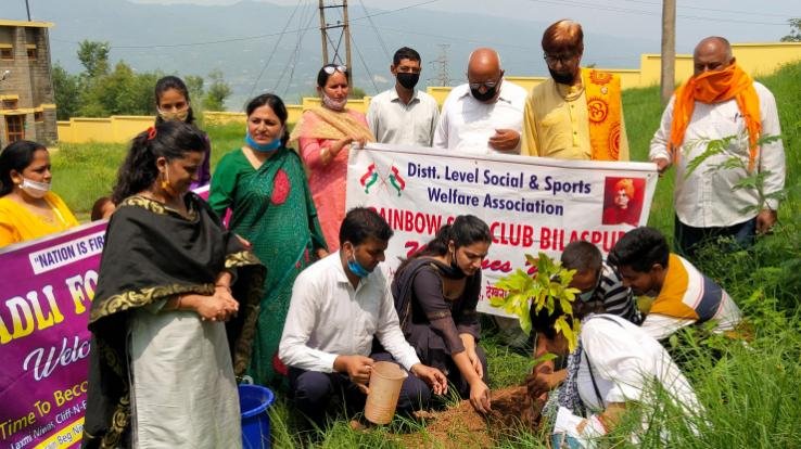 राज्य स्तरीय पौधारोपण अभियान के समापन का आयोजन