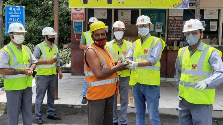 अल्ट्राटेक सीमेन्ट प्लांट बागा में हर्षोल्लास के साथ मनाया गया रक्षाबंधन का पर्व