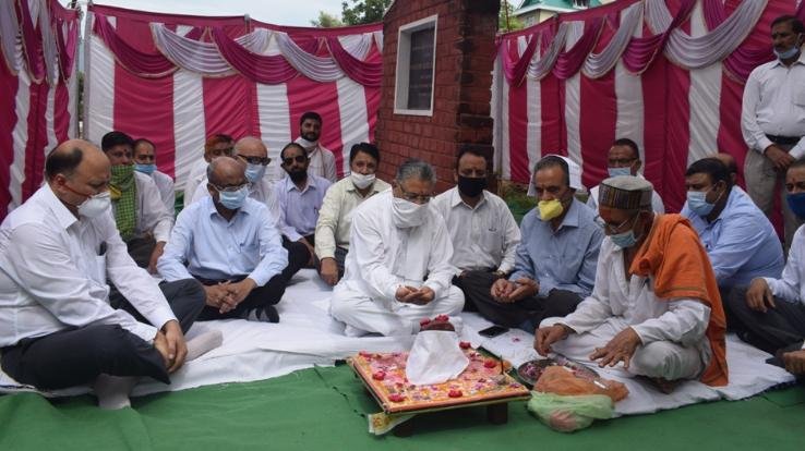 विधायक सुभाष ठाकुर ने अधिवक्ता चेम्बर्स की भव्य इमारत का किया भूमि पूजन