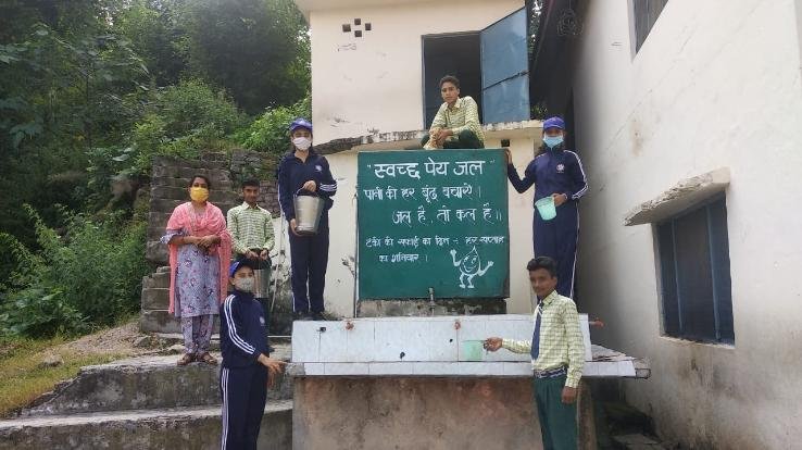 National-Social-Service-Day-celebrated-in-Secondary-School-Dhundhan