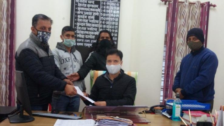 solan-congress-sent-memorandum-to-president