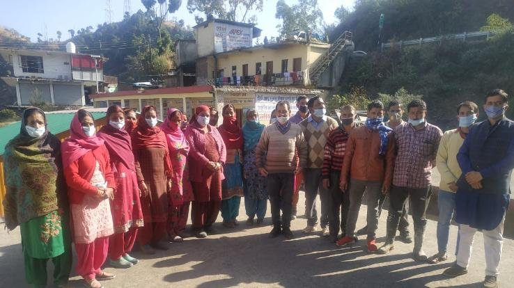 Inauguration-of-the-meeting-room-of-Mahila-Mandal-Bhavan
