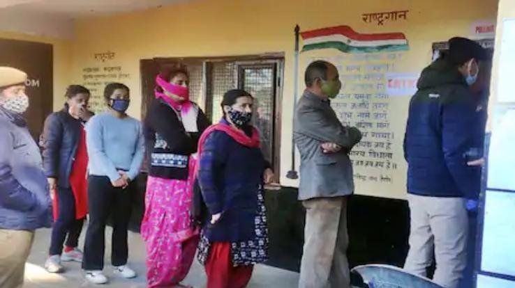 72.40 percent people voted in district Shimla, highest voting in Theog