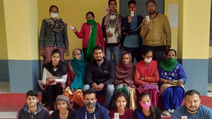  Pledge administered to people to exercise franchise