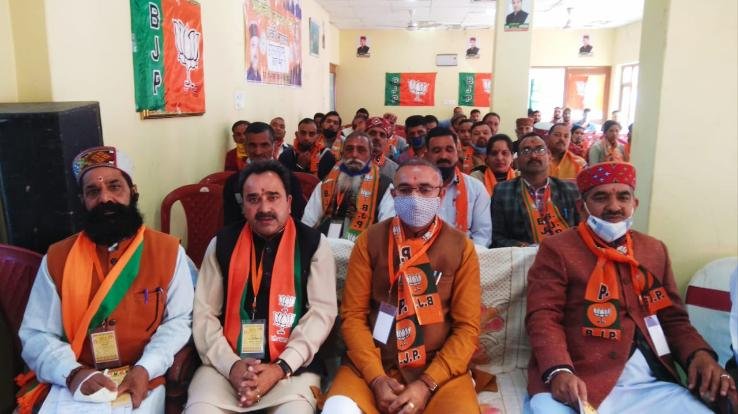 भाजपा अर्की मंडल के दो दिवसीय प्रशिक्षण शिविर का आयोजन 