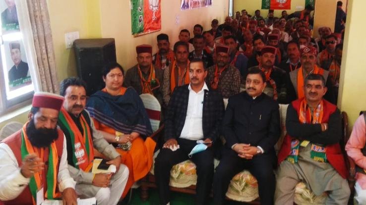 भाजपा अर्की मंडल का दो दिवसीय प्रशिक्षण शिविर मंगलवार को भराड़ीघाट में संपन