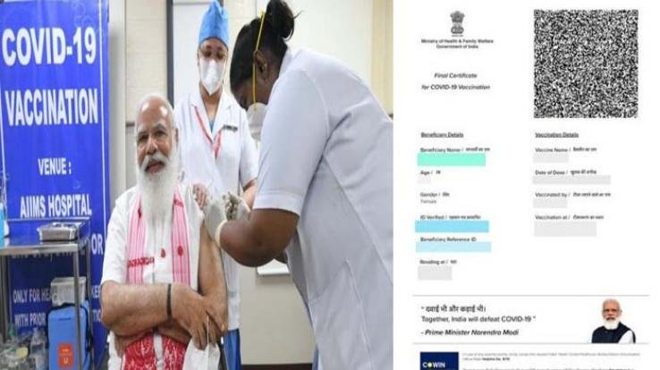 TMC complains to Election Commission on PM Modi's photo on vaccine certificate