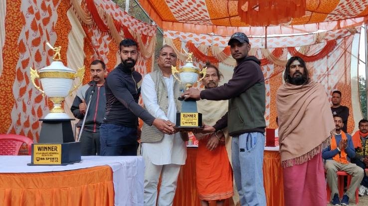 Dadlaghat: cricket competition held in Dhundan Panchayat ends