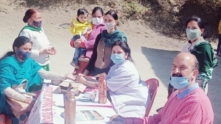 Anemia screening of 926 patients in Gram Panchayat Dharampur, Kotbeja, Baryan, Sanwara, Bhavguri, Dadwa and Mint