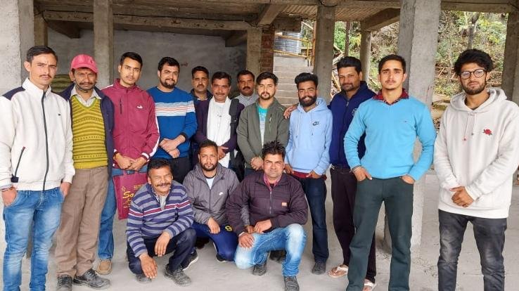 Meeting of Youth Awakening Club Baghal Dhar organized by Rowdy Panchayat