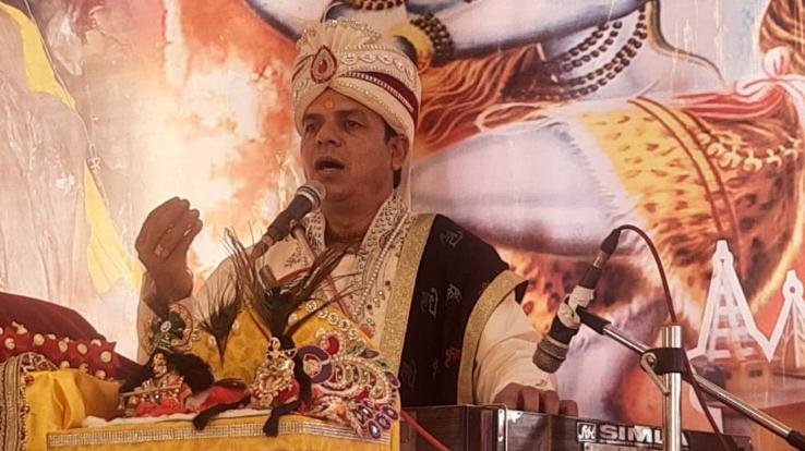 Listeners heard the story of 9th day at Shiva Tandava Cave Kunihar