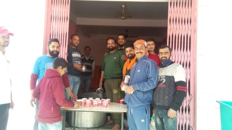 Shivaratri celebrated with great pomp in Dadlaghat Shiv Mandir