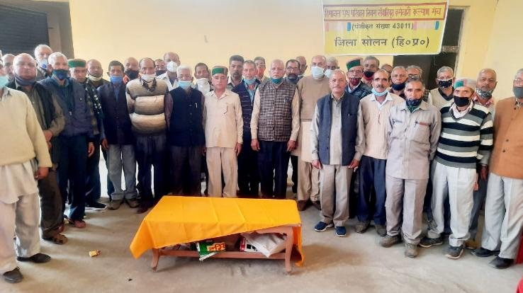 Kunihar: Himachal Transport Retired Employees Welfare Forum Arki meeting held