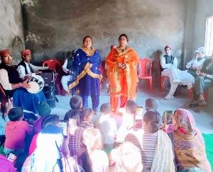 Gram Panchayat Anji, Cannon Bed, Plantation, Chhavsha, Dawanti told the welfare schemes of the state government