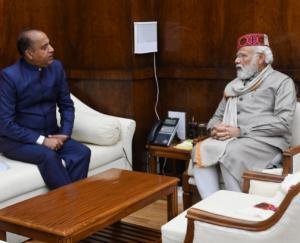 Shimla: Chief Minister calls on the Prime Minister