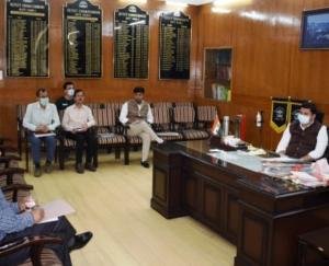 DC held a meeting with the officers