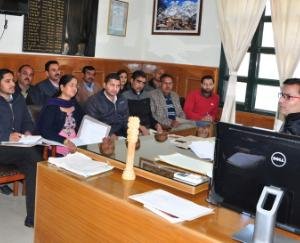 रोजगार प्रकोष्ठ की बैठक आयोजित