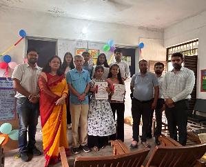 Jaisinghpur: Hindi Day celebrated in Shivnagar College, competitions also organized 111