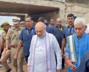 Jammu: Home Minister's second visit after the disaster, will take stock of the affected areas and relief works.
