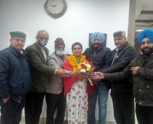 Nisha sharma joined Congress parwanoo nagar parishad