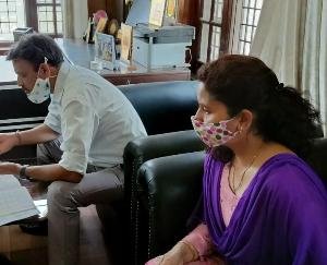 interaction with village panchayats