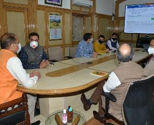  inauguration of covid dedicated helpline