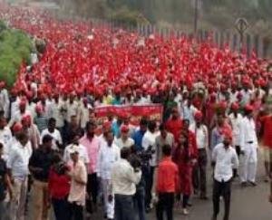 किसानों-मजदूरों की 15 मांगो को लेकर दिल्ली में एंट्री