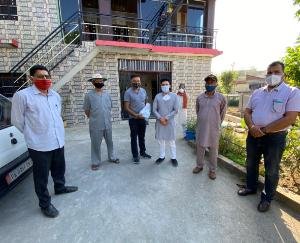 विधायक राजेंद्र राणा के निर्देशों पर अभिषेक राणा ने फील्ड में संभाली राहत कार्यों की कमान