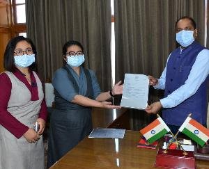 shimla-president of tibetan government-in-exile thanks CM for support